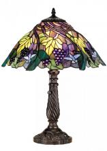  82303 - 22" High Spiral Grape Table Lamp