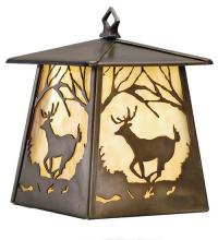 82637 - 7.5"W Deer at Dawn Hanging Wall Sconce