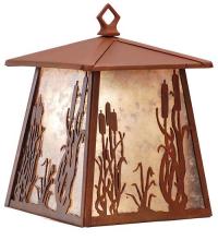 Meyda Blue 82660 - 7.5"W Reeds & Cattails Hanging Wall Sconce