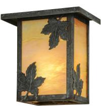  89640 - 6.5"W Hyde Park Maple Leaf Wall Sconce
