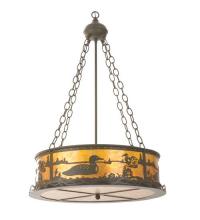  99133 - 22" Wide Loon Inverted Pendant