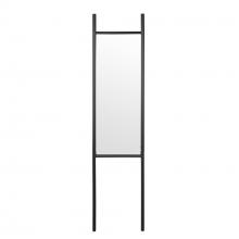  407A07BL - Ladder Wall Mirror - Black