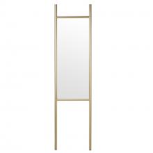  407A07GO - Ladder Wall Mirror - Gold