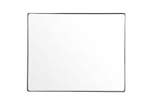  407A02PN - Kye 30x24 Rounded Rectangular Wall Mirror - Polished Nickel