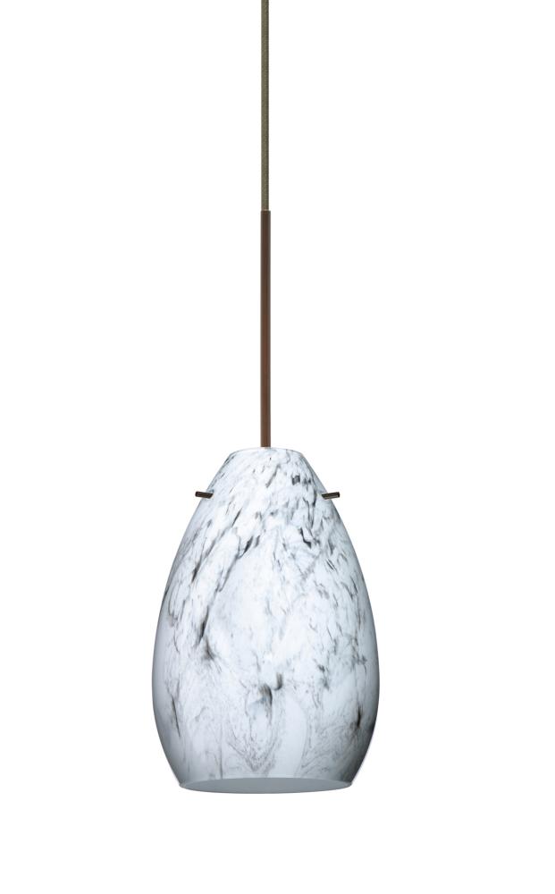 Besa Pendant For Mulitport Canopy Pera 6 Bronze Marble Grigio 1x50W Halogen