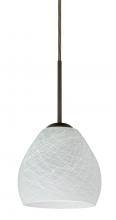  1BC-412260-HAL-BR - Besa Bolla Pendant Bronze Cocoon 1x40W G9