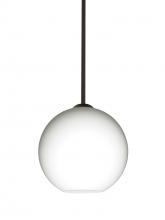  1TT-COCO807-LED-BR - Besa Coco 8 Stem Pendant, Opal Matte, Bronze Finish, 1x9W LED