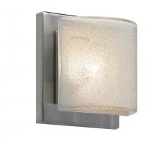 Besa Lighting 1WS-7873GL-LED-SN - Besa Wall Paolo Satin Nickel Glitter 1x5W LED