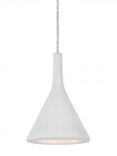  1JT-GALAWH-LED-SN - Besa Gala Pendant, White, Satin Nickel Finish, 1x9W LED