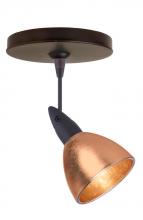 Besa Lighting 1SP-1758CF-BR - Besa Spotlight Divi Bronze Copper Foil 1x50W Halogen Mr16