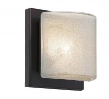  1WS-7873GL-LED-BR - Besa Wall Paolo Bronze Glitter 1x50W G9