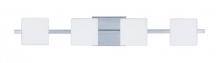  4WS-773507-LED-CR - Besa Wall Alex Chrome Opal Matte 4x5W LED