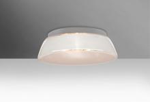  9664WHC-LED - Besa, Pica 11 Ceiling, White Sand, 1x9W LED