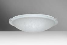  9681ST-LED-SN - Besa Ceiling Trio 16 Satin Nickel Stucco 2x11W LED