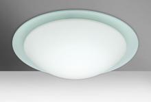  977025C-LED - Besa Ceiling Ring 19 White/Frost Ring 1W28W LED