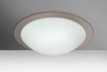  977102C - Besa Ceiling Ring 15 White/Transparent Smoke 2x60W Medium Base