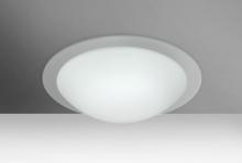 Besa Lighting 977200C - Besa Ceiling Ring 13 White/Clear 1x60W Medium Base