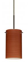  B-4404CH-LED-BR - Besa Stilo 7 LED Pendant For Multiport Canopy Cherry Bronze 1x9W LED