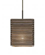  J-KIRK6-LED-BR - Besa, Kirk 6 Cord Pendant For Multiport Canopies, Bronze Finish, 1x9W LED