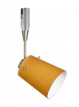  RSP-511880-06-SN - Besa Spotlight With 6" Stem Tammi 3 Satin Nickel Amber Matte 1x50W Halogen Mr16