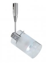  RSP-6524EC-06-SN - Besa Spotlight With 6" Stem Scope Satin Nickel Clear/Frost 1x50W Halogen Mr16