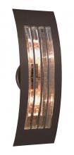  SAIL17SM-BR - Besa, Sail Wall Sconce,Smoke Bubble, Bronze Finish, 2x40W B10