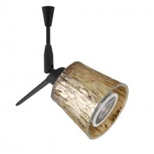 Besa Lighting SP-5145GF-LED-BK - Besa Nico 3 Spotlight Sp Stone Gold Foil Black 1x9W LED MR16
