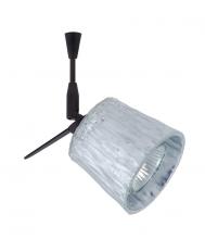  SP-5145SF-12-BR - Besa Spotlight With 12" Stem Nico 3 Bronze Stone Silver Foil 1x50W Halogen Mr16