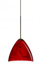  X-1779MA-BR - Besa Pendant For Multport Canopy Mia Bronze Magma 1x50W Halogen