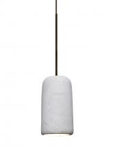 Besa Lighting X-GLIDENA-LED-BR - Besa Glide Cord Pendant For Multiport Canopy, Natural, Bronze Finish, 1x2W LED