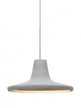  X-MODUSNA-LED-SN - Besa Modus Cord Pendant For Multiport Canopy, Natural, Satin Nickel Finish, 1x9W LED