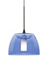  X-SPURBL-BR - Besa Spur Cord Pendant For Multiport Canopy, Blue, Bronze Finish, 1x35W Halogen