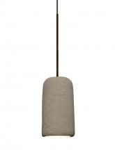  XP-GLIDETN-LED-BR - Besa Glide Cord Pendant, Tan, Bronze Finish, 1x2W LED