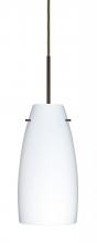  J-151207-LED-BR - Besa Tao 10 LED Pendant For Multiport Canopy Opal Matte Bronze 1x9W LED
