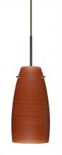 J-1512CH-LED-BR - Besa Tao 10 LED Pendant For Multiport Canopy Cherry Bronze 1x9W LED