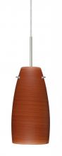  J-1512CH-LED-SN - Besa Tao 10 LED Pendant For Multiport Canopy Cherry Satin Nickel 1x9W LED