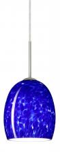  J-169786-LED-SN - Besa Lucia LED Pendant For Multiport Canopy Blue Cloud Satin Nickel 1x9W LED