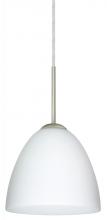 Besa Lighting J-447007-LED-SN - Besa Vila LED Pendant For Multiport Canopy Opal Matte Satin Nickel 1x9W LED