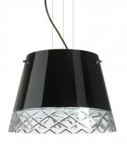 Besa Lighting 1KV-4340BC-BR - Besa Pendant Amelia 15 Bronze Black/Hand-Cut 3x100W A19