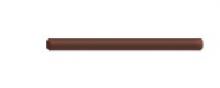  R12-EXT06-BR - Besa 6In. Extension Post Bronze