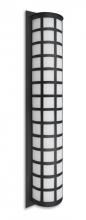  SCALA40-WA-BK - Besa Outdoor Scala 40 Black White Acrylic 3x60W A19