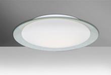  TUCA19SFC-LED - Besa, Tuca 19 Ceiling, Opal/Silver Foil,  Finish, 1x24W LED