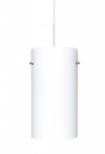Besa Lighting 1VT-412007-WH - Besa Pendant Tondo 12 White Opal Matte 1x150W A21