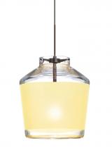  X-PIC6CR-BR - Besa Pendant For Multiport Canopy Pica 6 Bronze Creme Sand 1x50W Halogen