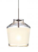  X-PIC6WH-BR - Besa Pendant For Multiport Canopy Pica 6 Bronze White Sand 1x50W Halogen