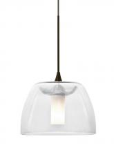  X-SPURCL-BR - Besa Spur Cord Pendant For Multiport Canopy, Clear, Bronze Finish, 1x35W Halogen