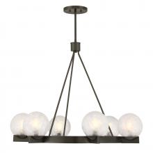  1-1014-6-15 - Darien 6-Light Chandelier in Mediterranean Bronze