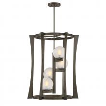  3-1018-4-15 - Darien 4-Light Pendant in Mediterranean Bronze