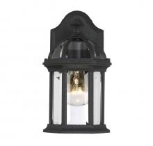  5-0629-BK - Kensington 1-Light Outdoor Wall Lantern in Textured Black