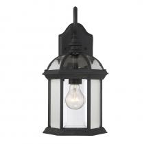  5-0633-BK - Kensington 1-Light Outdoor Wall Lantern in Textured Black